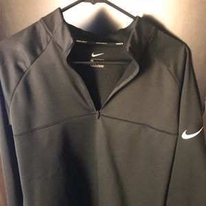 Nike Golf Pullover Jacket 1/4 zip black size large